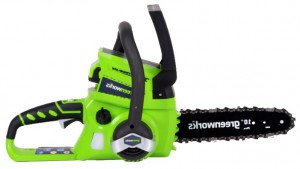 electric chain saw Greenworks G24CS25 2.0Ah x1 Photo review