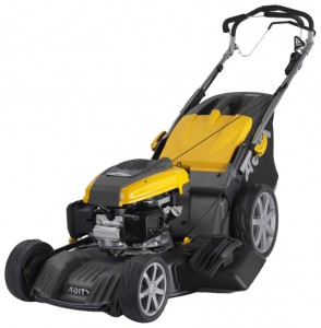 trimmer (self-propelled lawn mower) STIGA Excel 55 S4Q H Photo review