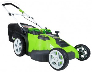trimmer (gressklipper) Greenworks 25302 G-MAX 40V 20-Inch TwinForce Bilde anmeldelse