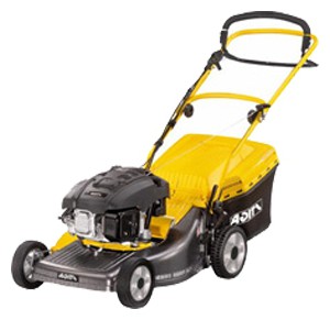 trimmer (self-propelled lawn mower) STIGA Turbo 55 4S Combi Photo review