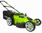 best Greenworks 2500207 G-MAX 40V 49 cm 3-in-1  lawn mower electric review