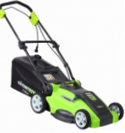 best Greenworks 25147 1200W 40cm 3-in-1  lawn mower electric review
