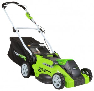 trimmer (lawn mower) Greenworks 25322 G-MAX 40V Li-Ion 16-Inch Photo review
