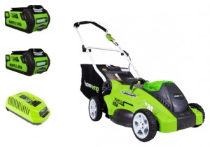 trimmer (lawn mower) Greenworks 2500007vc G-MAX 40V G40LM40K2X Photo review